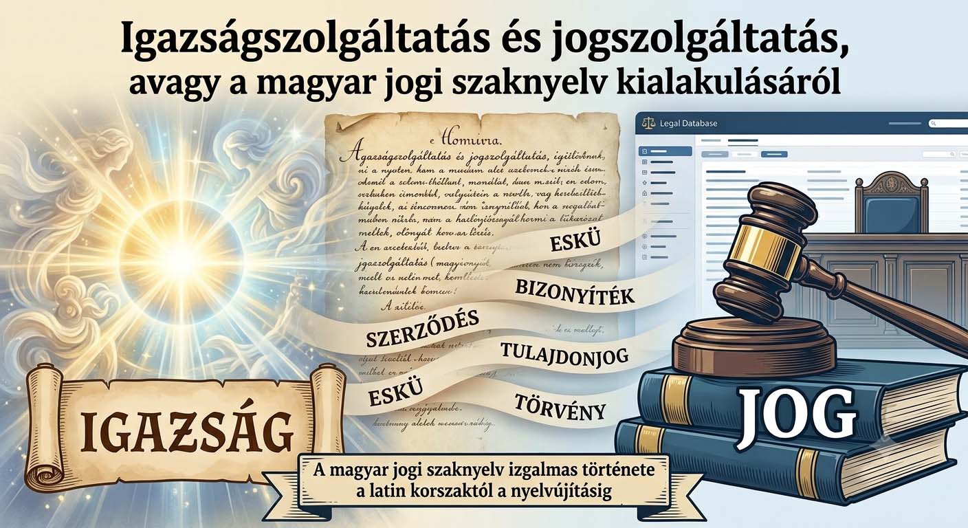 A magyar jogi szaknyelv kialakulása